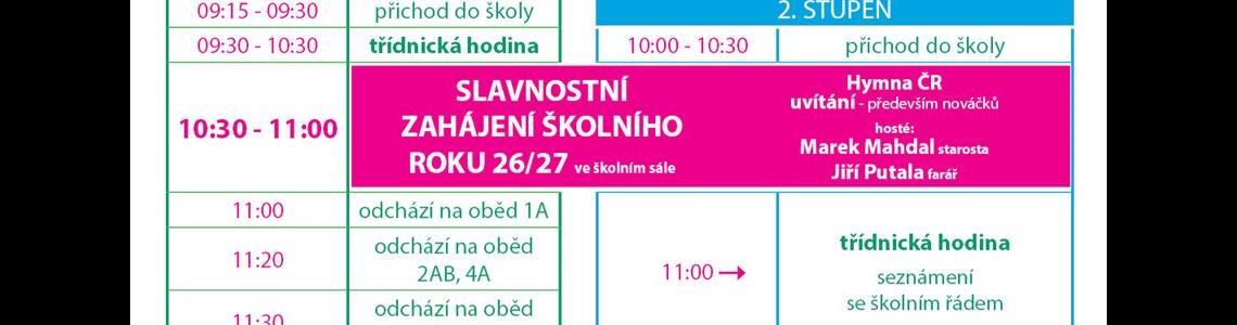 PRVNÍ ŠKOLNÍ DEN